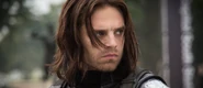 Sebastian Stan as the Winter Soldier / Bucky Barnes in the 2014 film Captain America: The Winter Soldier.