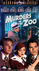 Murders in the Zoo (VHS)