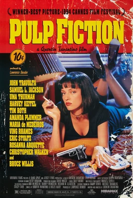 Pulp Fiction 1994 Poster