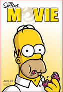 Simpsons movie poster