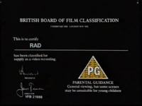 BBFC PG Card (Rad)