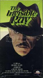 The Invisible Ray (VHS)