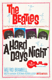 A Hard Day's Night film poster