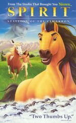 Spirit- Stallion of the Cimarron VHS Cover