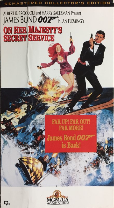 On Her Majesty's Secret Service/Home media | Moviepedia | Fandom