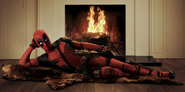 Ryan Reynolds' Burt Reynolds-esque twitter costume reveal.