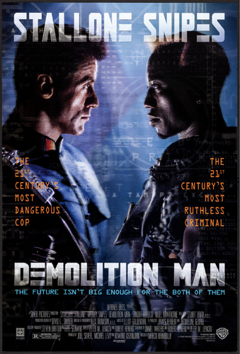 Demolition Man 1993 Poster