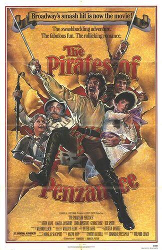 The Pirates of Penzance poster 1983