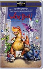 We're Back! A Dinosaur's Story VHS