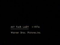 My Fair Lady (Copyright Screen)