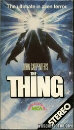 The Thing (VHS)