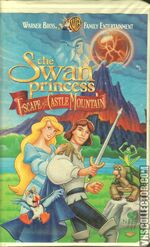 29657 The Swan Princess Escape From Castle Mountain VHS Front Cover