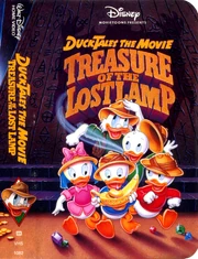 DuckTales the Movie: Treasure of the Lost Lamp VHS cover