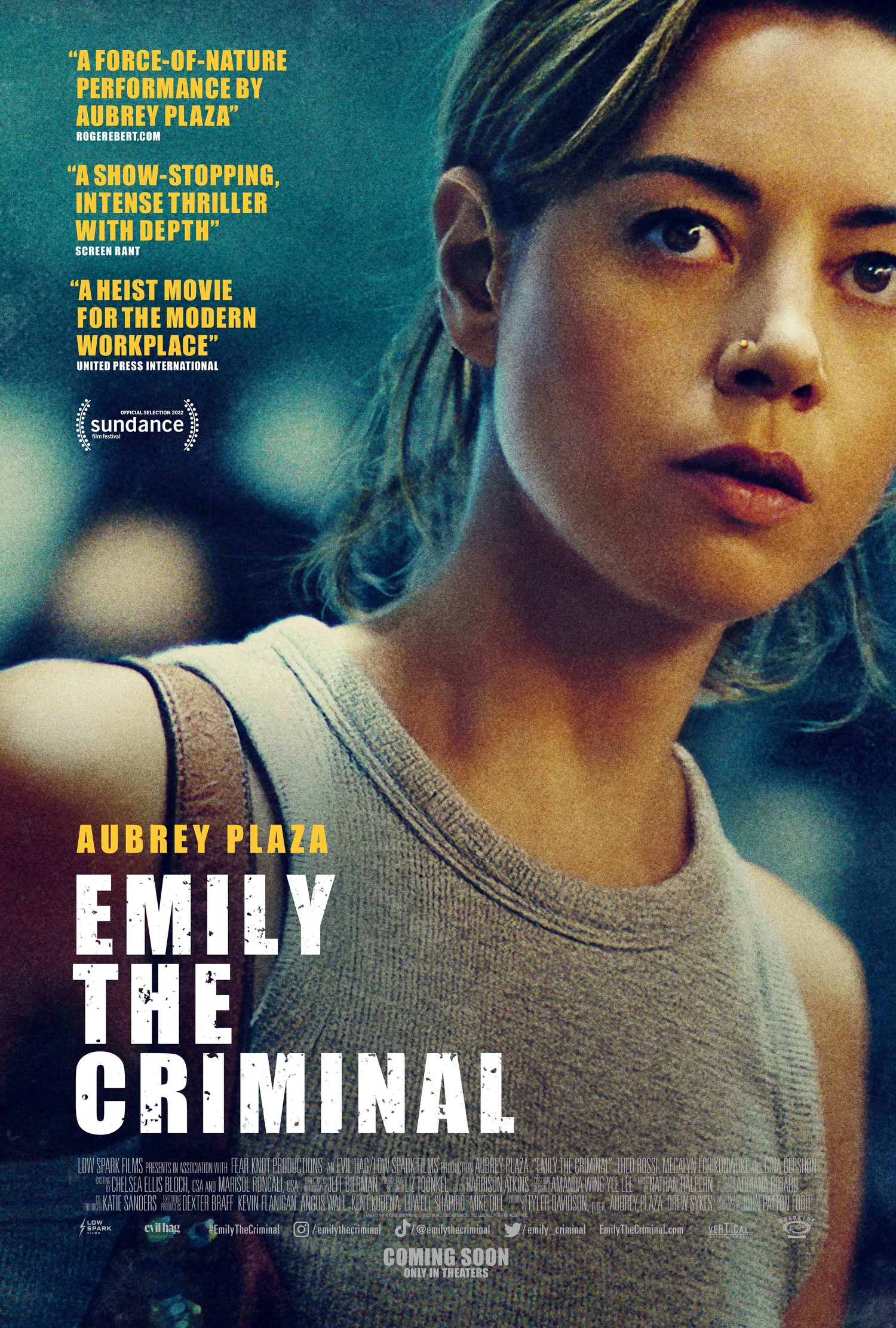 Emily the Criminal, Moviepedia