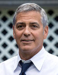 Photo of George Clooney at the premiere of the film The Men Who Stare at Goats in 2009.