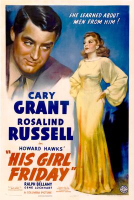 His Girl Friday poster