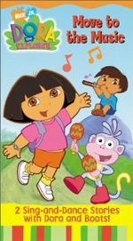 Dora the Explorer Move to the Music VHS