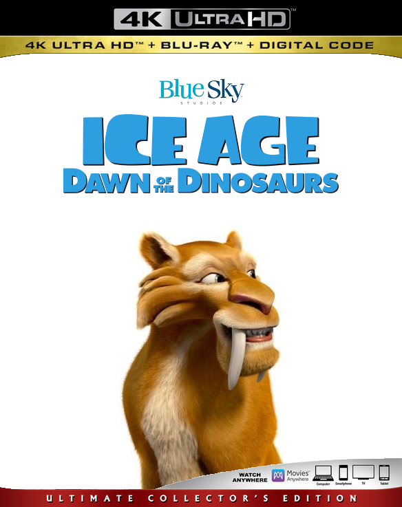 Ice Age 3: Dawn Of The Dinosaurs (3D Blu-ray + Blu-ray + Standard DVD)  (Widescreen) 