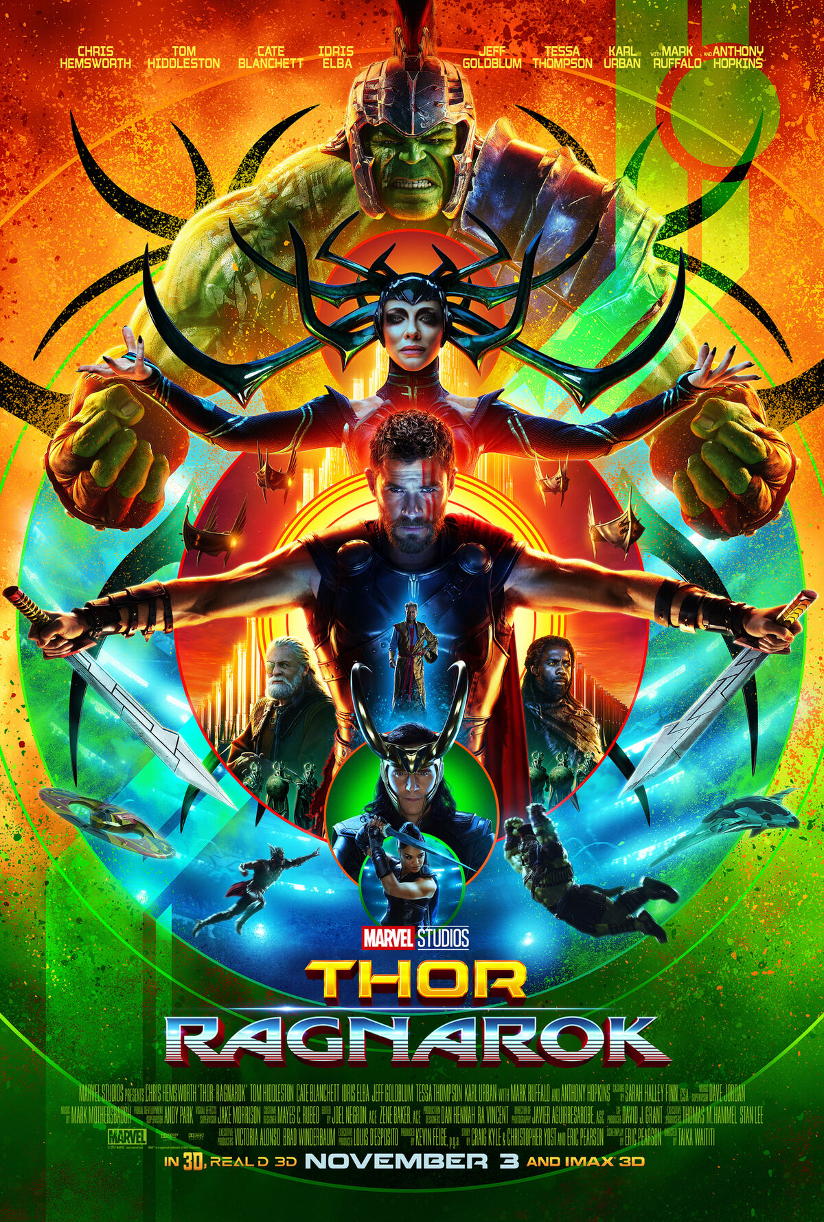 THOR: RAGNAROK Poster Features The Greatest Gladiator Match In The History  Of The Nine Realms: Thor vs. Hulk