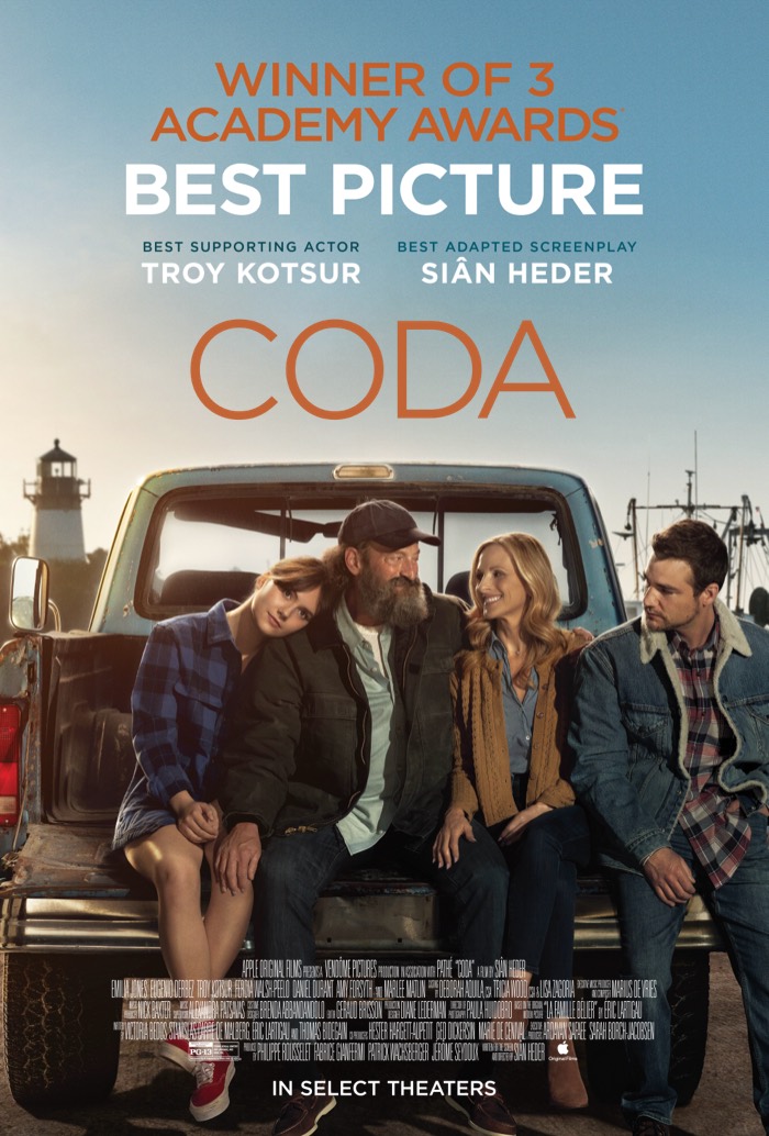 Rotten Tomatoes - CODA directed by Sian Heder is one of