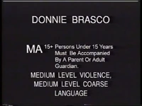 MA15+ Classification Bumper (Donnie Brasco)