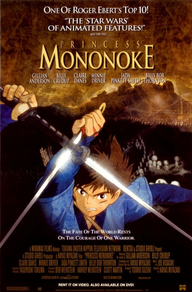 Yes, it really was Neil Gaiman who wrote Princess Mononoke's English dub