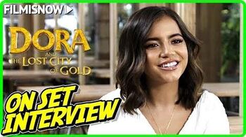 DORA AND THE LOST CITY OF GOLD Isabela Moner "Dora" On-set Interview