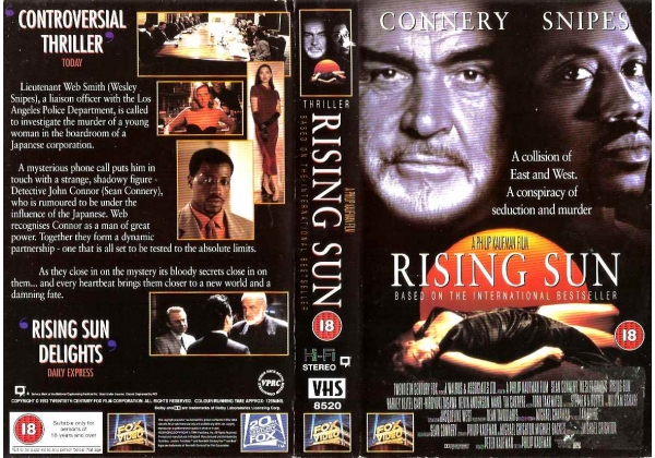 Rising Sun/Home media | Moviepedia | Fandom