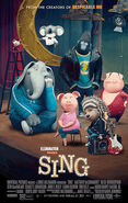 Sing (2016 film) poster