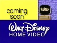 And coming soon from Walt Disney Home Video