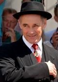 Photo of Mark Rylance at the Belasco Theatre in October 2013.