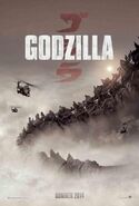 Godzilla poster 2014