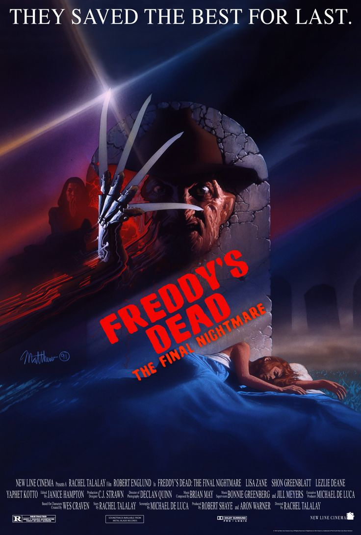 Freddy's Dead 3D The Final Nightmare on Elm Street Krueger Innovation  Horror