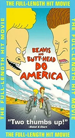 Beavis and Butt Head Do America VHS