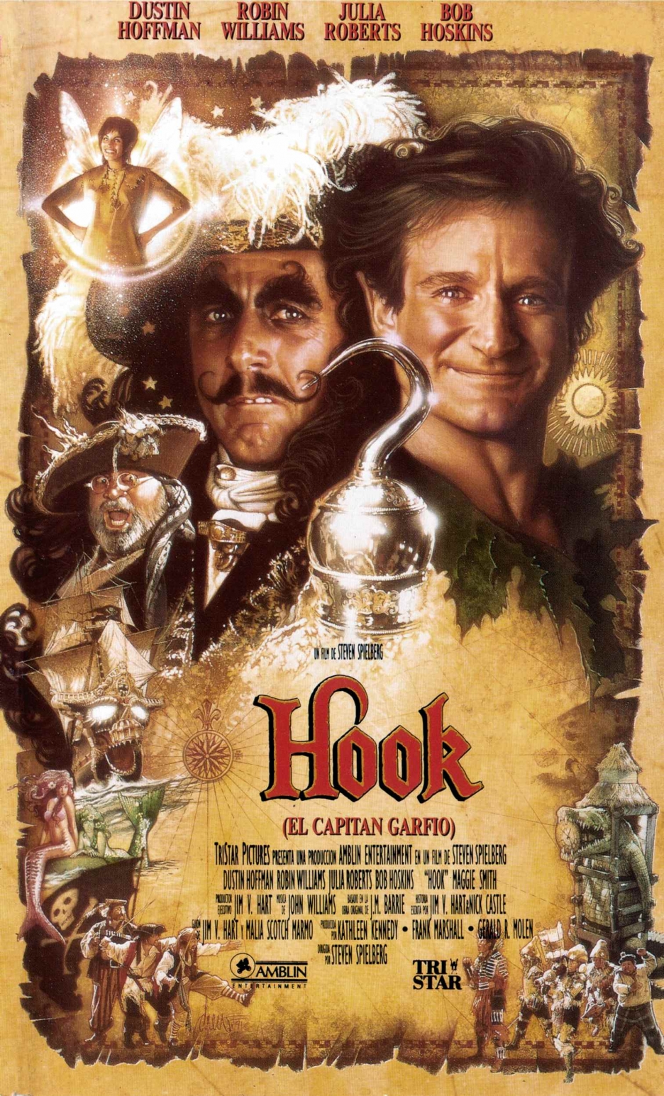 Hook Movie Fan Community - Hook teaser trailer map by John Alvin