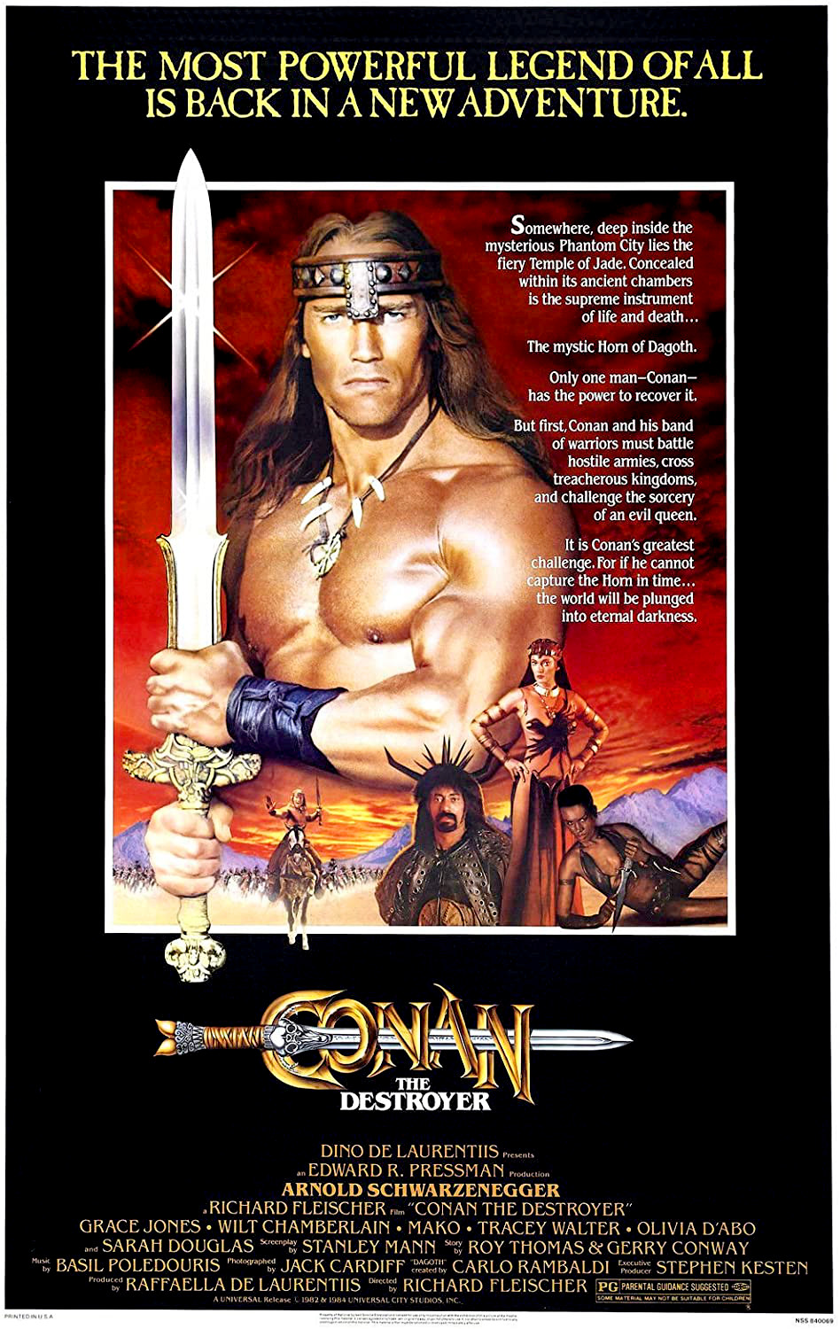 conan the destroyer cast andre the giant