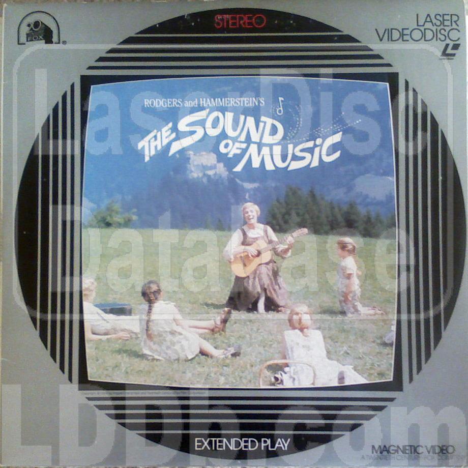 The Sound of Music - Laserdisc - 20th Century Fox - Extended Play - 1981