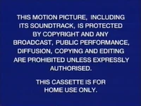 Disney UK warning 1992