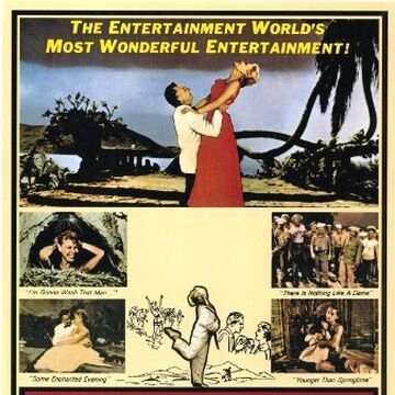 South Pacific 1958 Moviepedia Fandom On a south pacific island during world war ii, love blooms between a young nurse and a secretive frenchman who's being courted for a dangerous military mission. south pacific 1958 moviepedia fandom