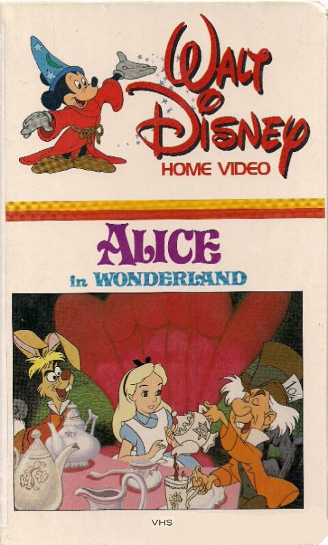 alice in wonderland dvd cover 1951