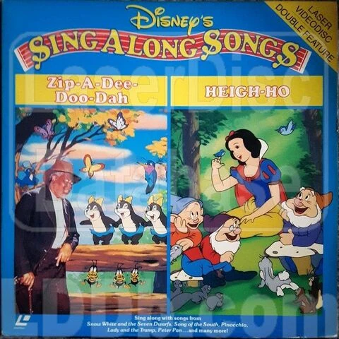 Disney S Sing Along Songs Zip A Dee Doo Dah Home Media Moviepedia Fandom