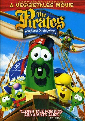 Kid DVD Lot - VeggieTales Pirates (New) The Wonderful Wizard of