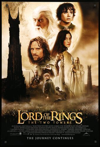 Lord of the rings the two towers 2002 intl original film art 2000x