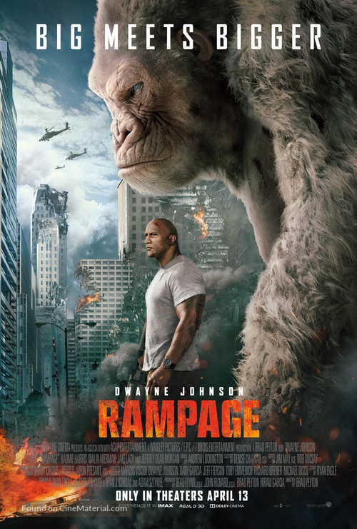 Rampage 123movies sale