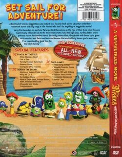 A Veggietales Movie: The Pirates Who Don't Do Anything dvd cover