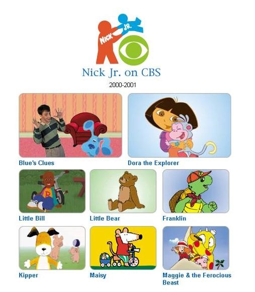 nick jr 2001