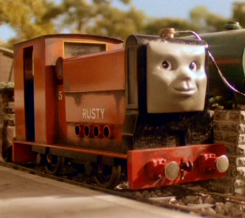 We that he the train. Thomas and friends Rusty. Rusty Thomas the Tank engine.
