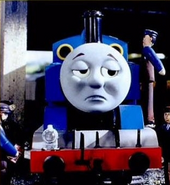 Thomas feeling ill
