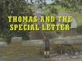 Thomas and the Special Letter