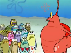 SpongeBob SquarePants Wormy/Patty Hype (TV Episode 2001) - Mr. Lawrence as  Fish #1, Larry the Lobster, Fish #40, Announcer - IMDb